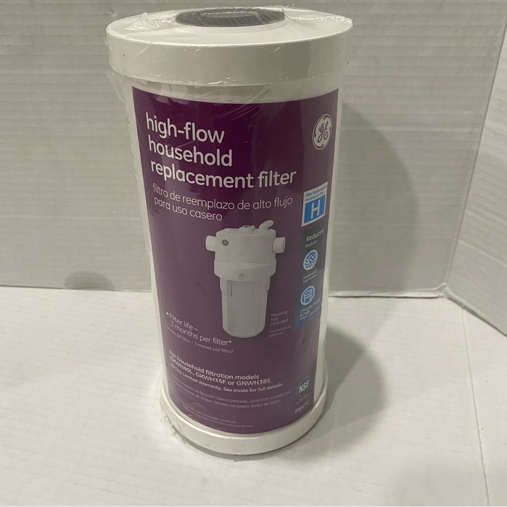 GE High-Flow H Household Replacement Under Sink Filter FXHSC - NIP